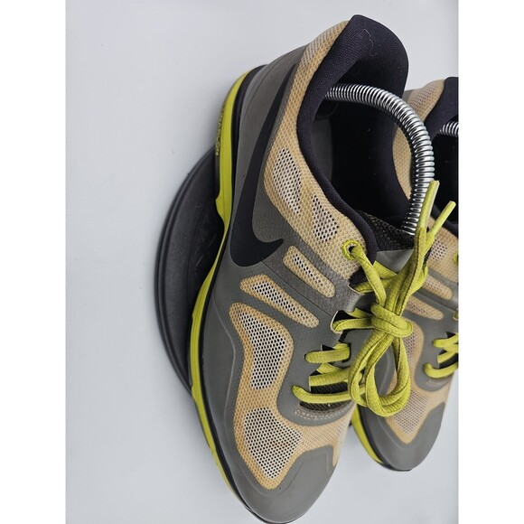 Nike Lunar Ascend II spikeless golf shoes in a Grey/Black/Venom Green Sz 8.5 main image 6
